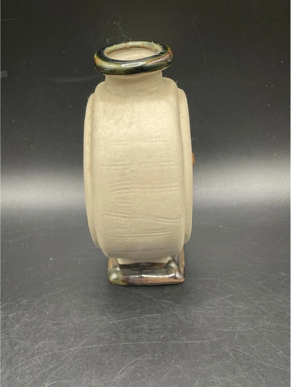 Vintage Ceramic “Owl” Round Bud Vase